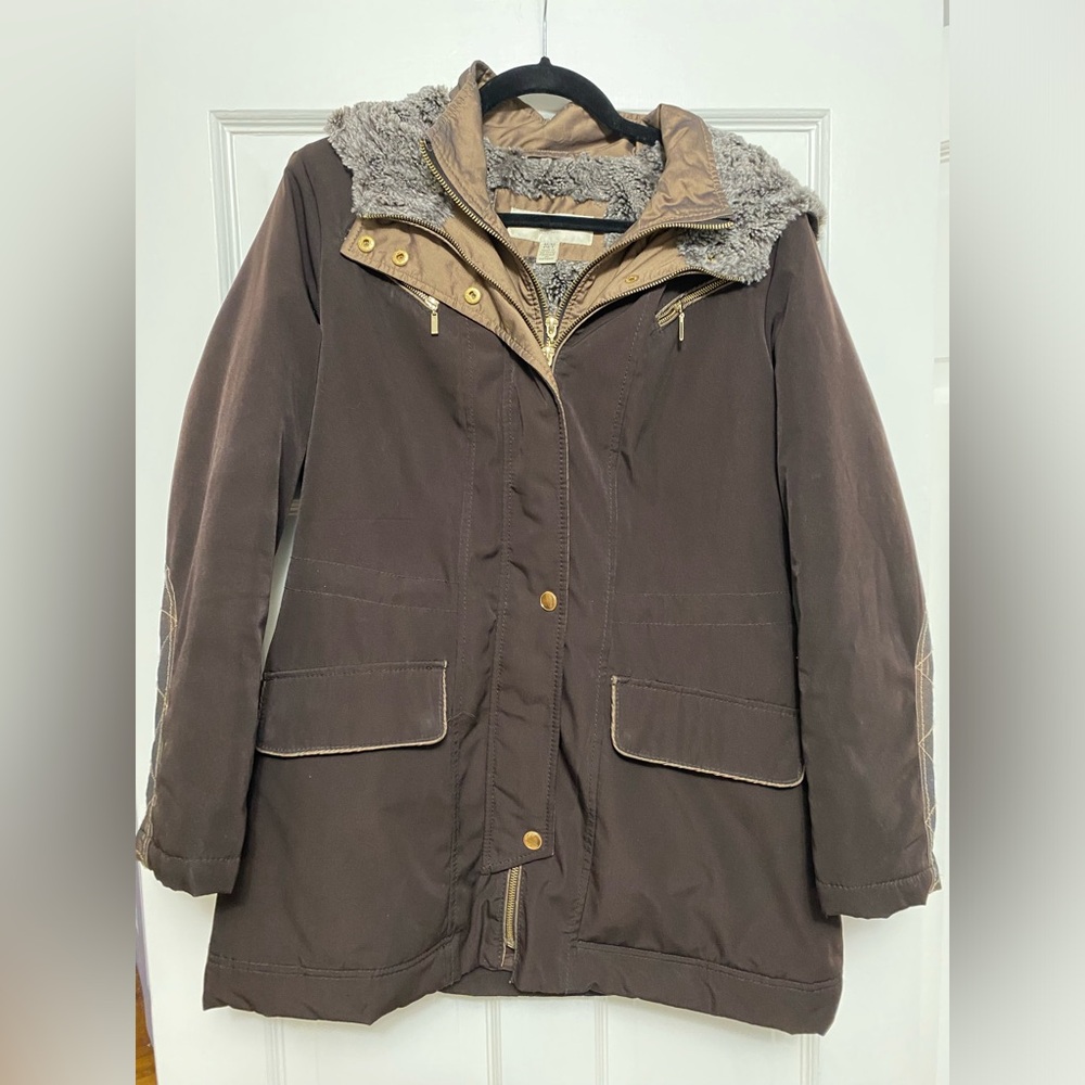 Liz Claiborne Brown Winter Coat